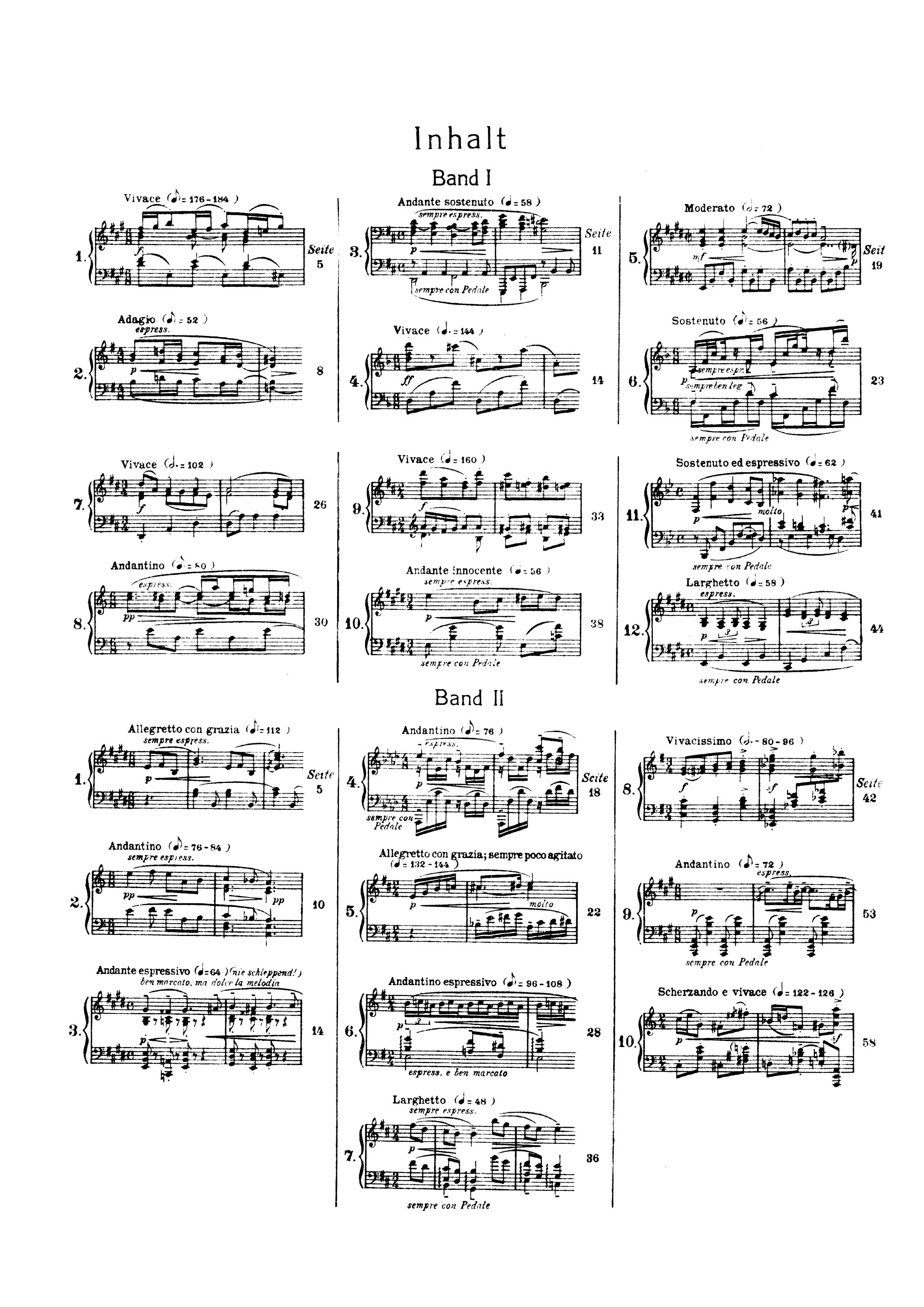 Beispielseite 2 zu Aus meinem Tagebuch op.82 Band 3/4 f�r Klavier