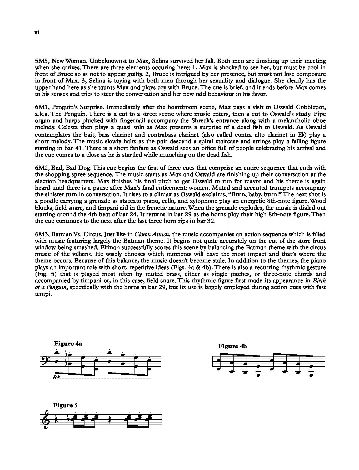 Beispielseite 3 zu Batman Returns for orchestra full score