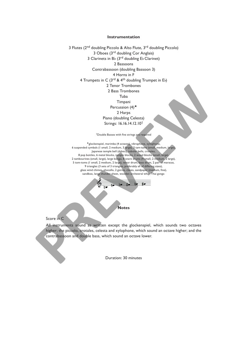 Beispielseite 5 zu CELLO CONCERTO for cello and orchestra study score
