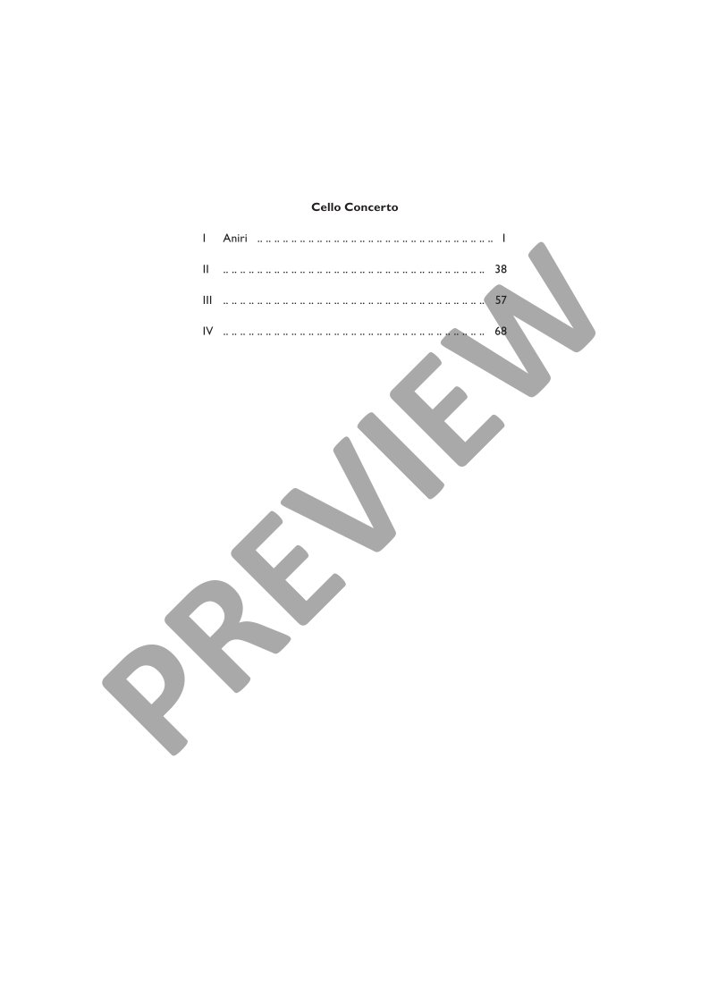 Beispielseite 7 zu CELLO CONCERTO for cello and orchestra study score