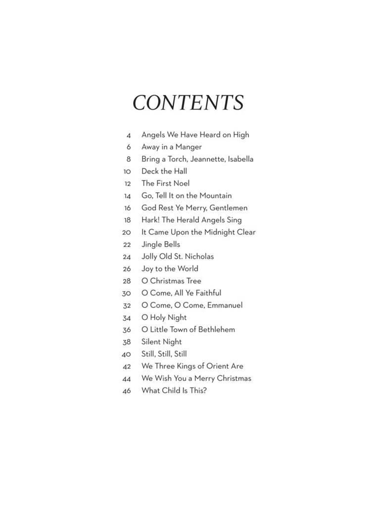 Beispielseite 1 zu Christmas Carols for two for 2 alto saxophones score