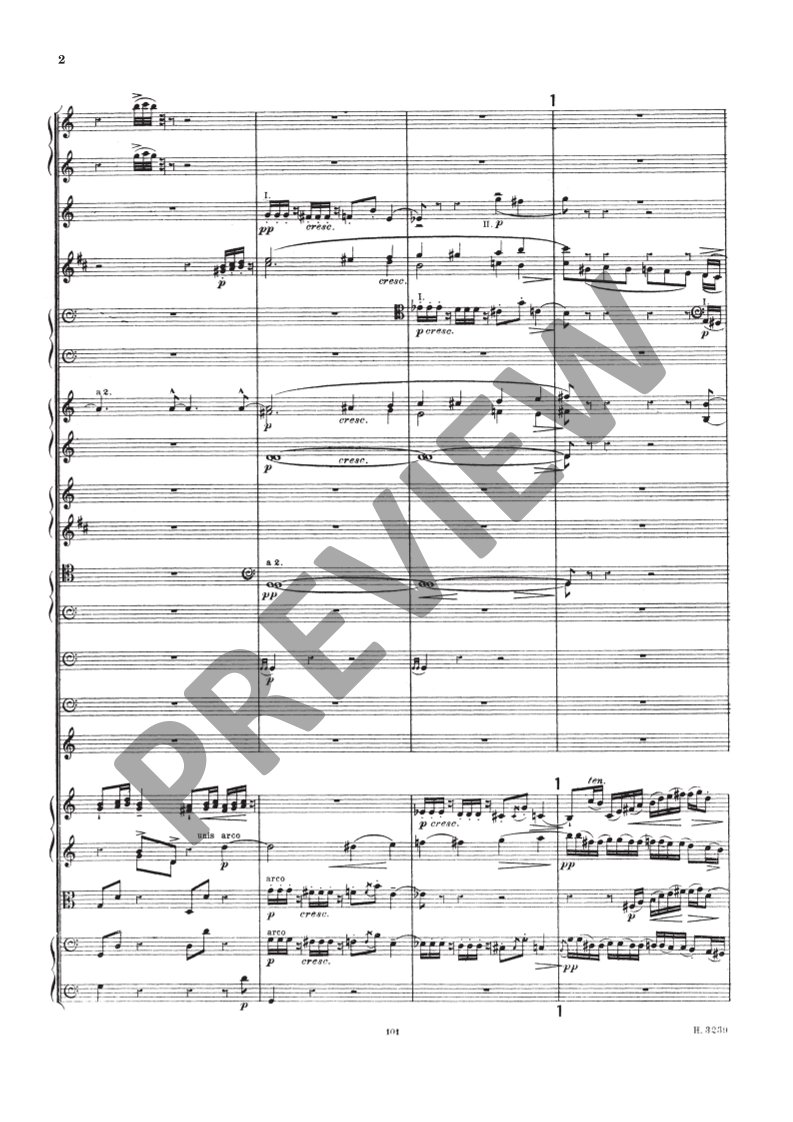 Beispielseite 4 zu Cockaigne in London Town op. 40 for orchestra study score
