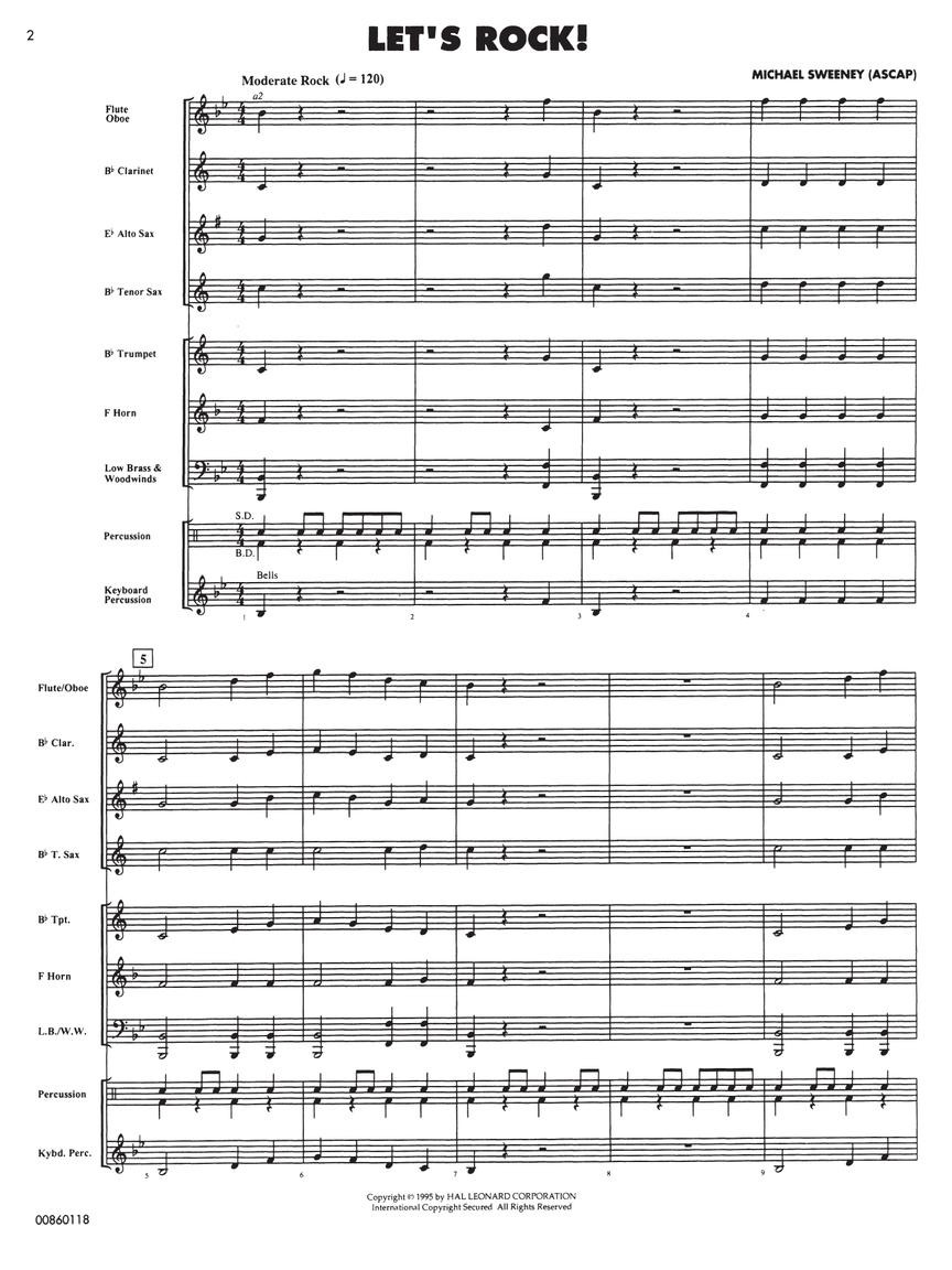 Beispielseite 2 zu Concert Favorites vol.1 for concert band conductor score