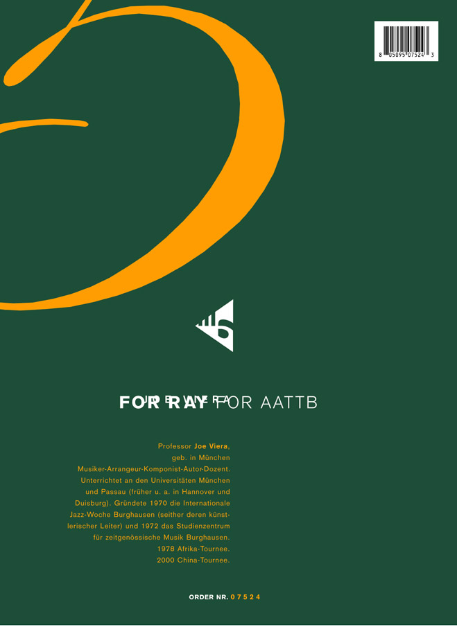 Beispielseite 1 zu For Ray for 5 saxophones (AATTB) score and parts