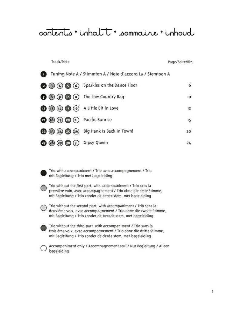 Beispielseite 4 zu Fun for flutes (+Online-Audio)   for 3 flutes score and parts