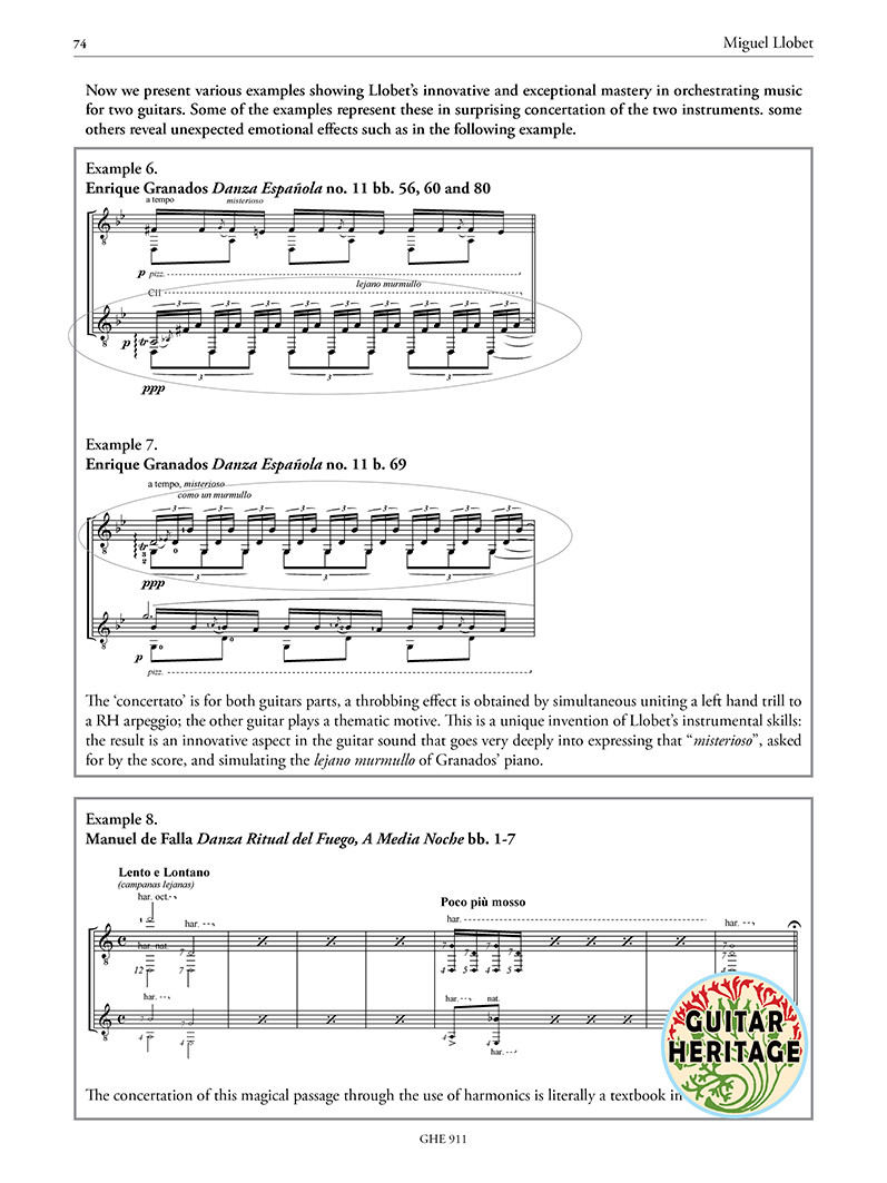 Beispielseite 4 zu Guitar Works vol.11 - Transcriptions vol.3 for 2 guitars score