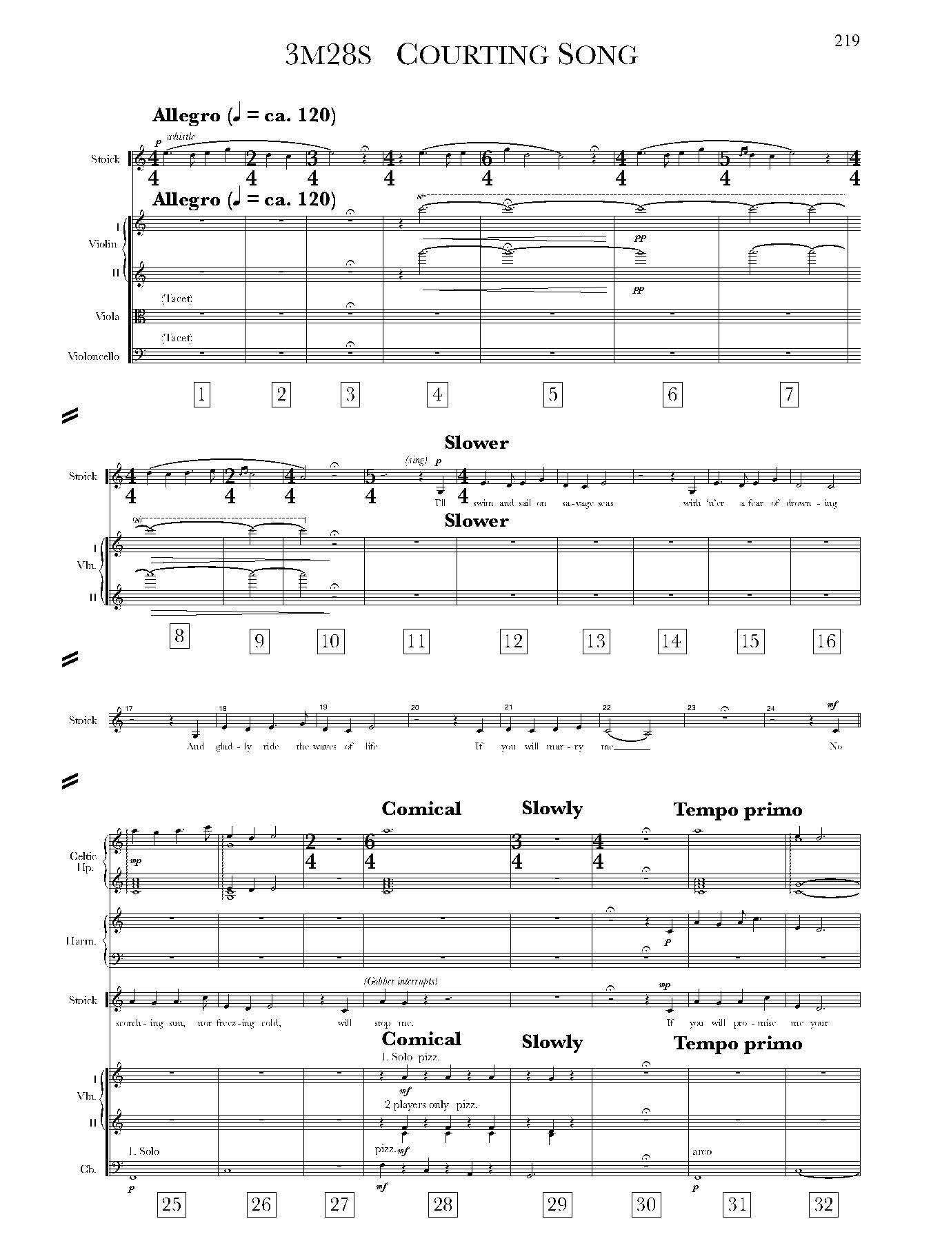 Beispielseite 3 zu How to train your Dragon vol.2 for orchestra full score
