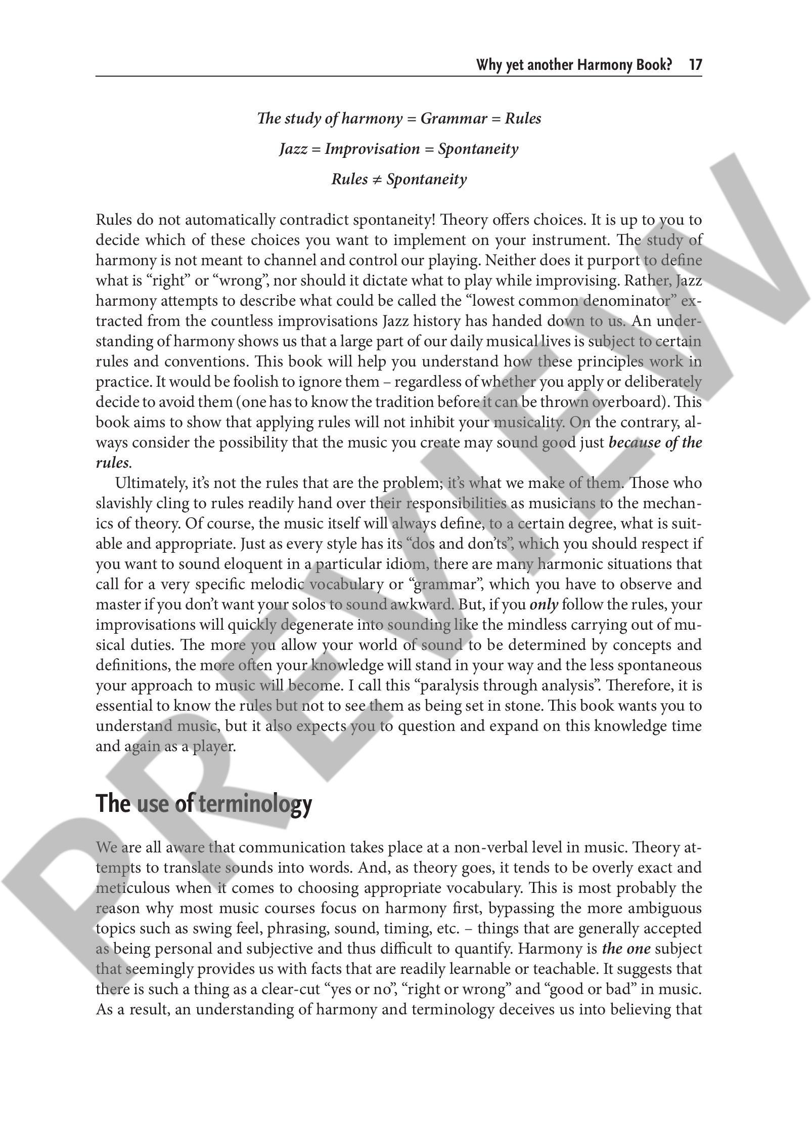 Beispielseite 3 zu Jazz Harmony (+online material) Think - Listen - Play - A Practical Approach