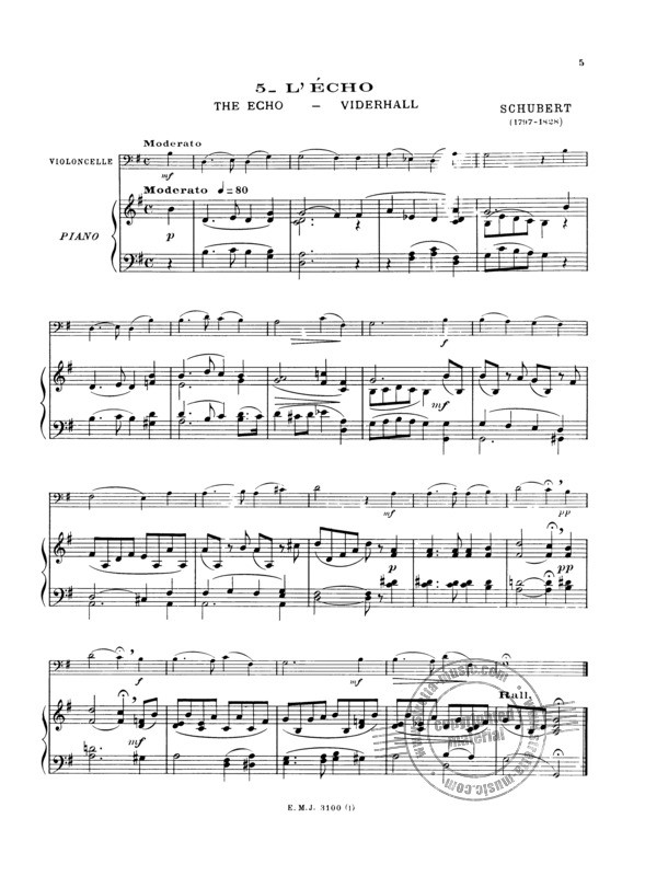 Beispielseite 2 zu Le jeune violoncelliste vol.1A pour violoncello et piano