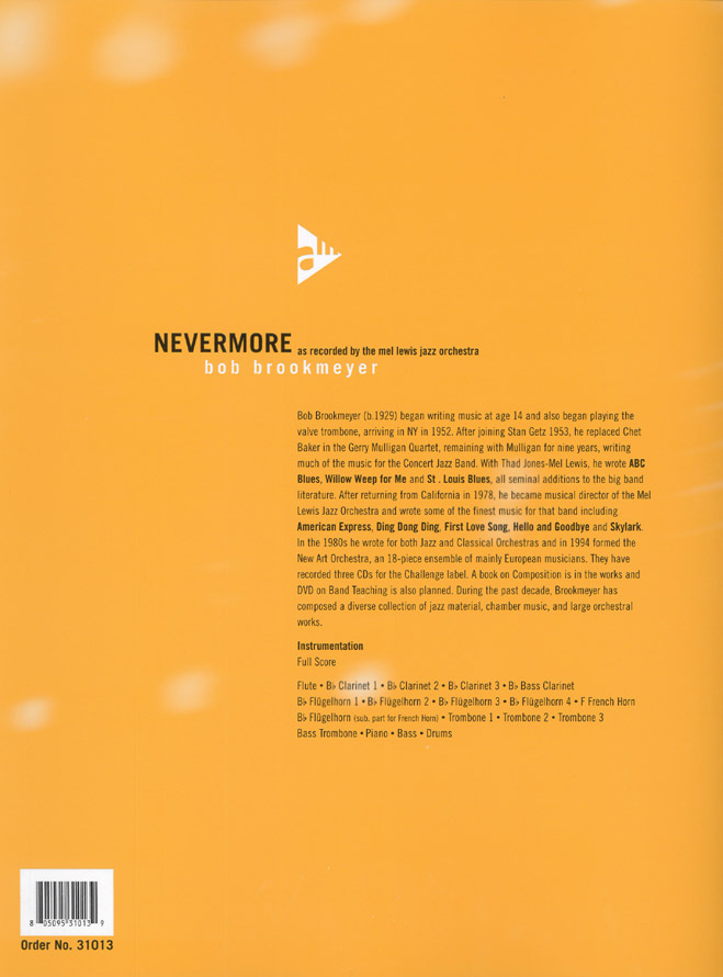 Beispielseite 1 zu NEVERMORE for concert band score and parts