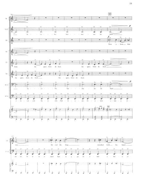 Beispielseite 2 zu Path of Miracles for mixed chorus a cappella score