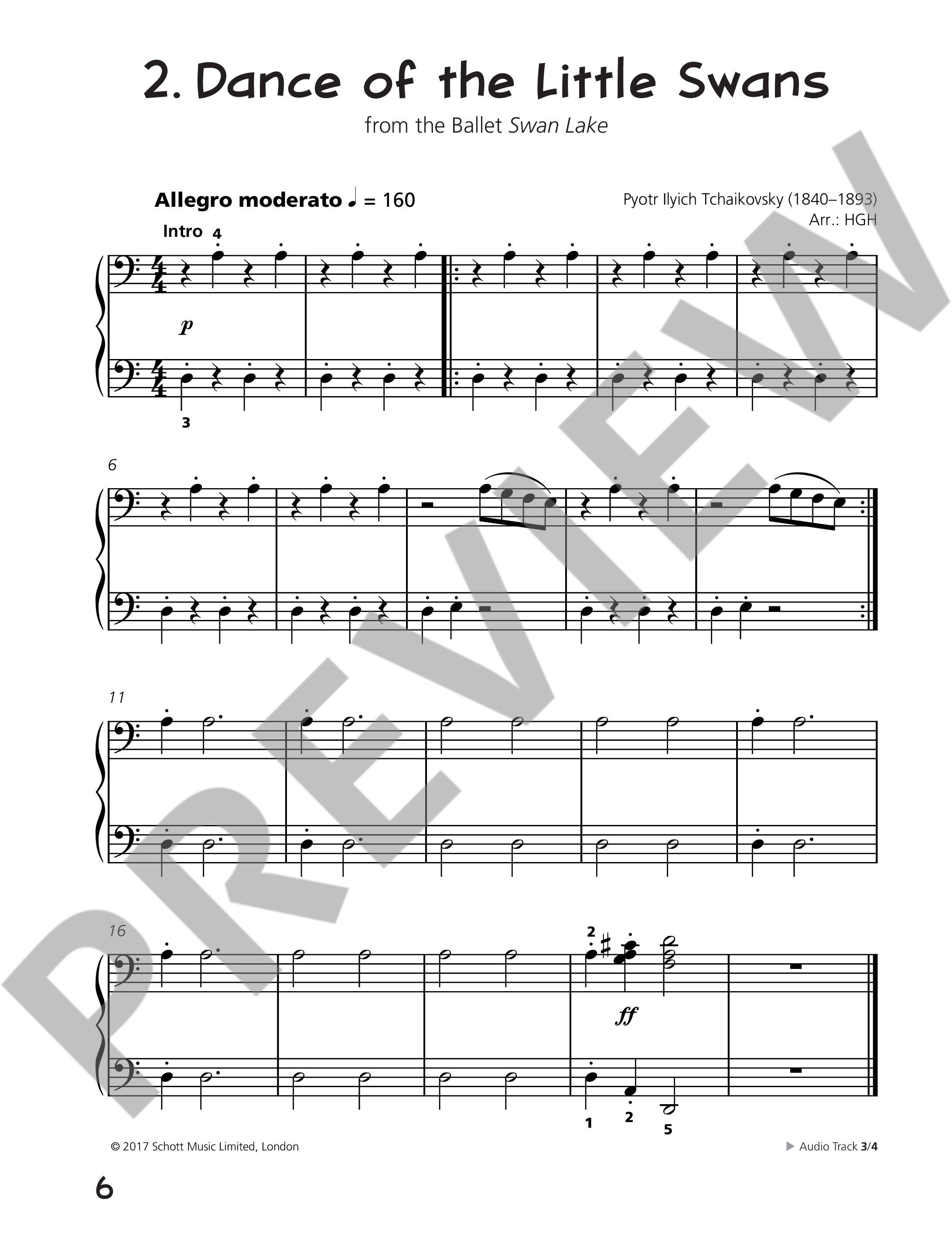 Beispielseite 3 zu Piano junior - Duet Book vol.3 for piano 4 hands (en) score
