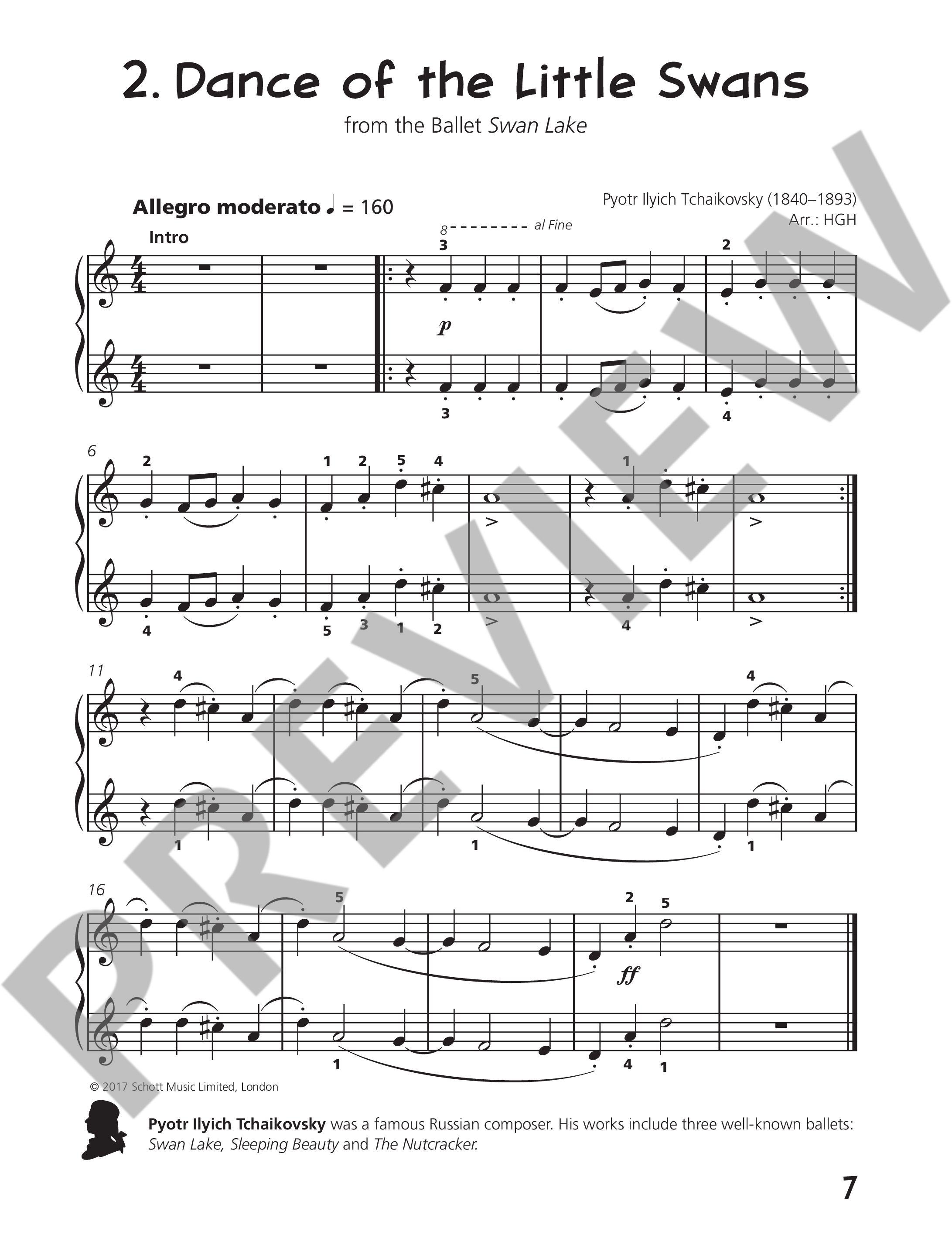 Beispielseite 4 zu Piano junior - Duet Book vol.3 for piano 4 hands (en) score