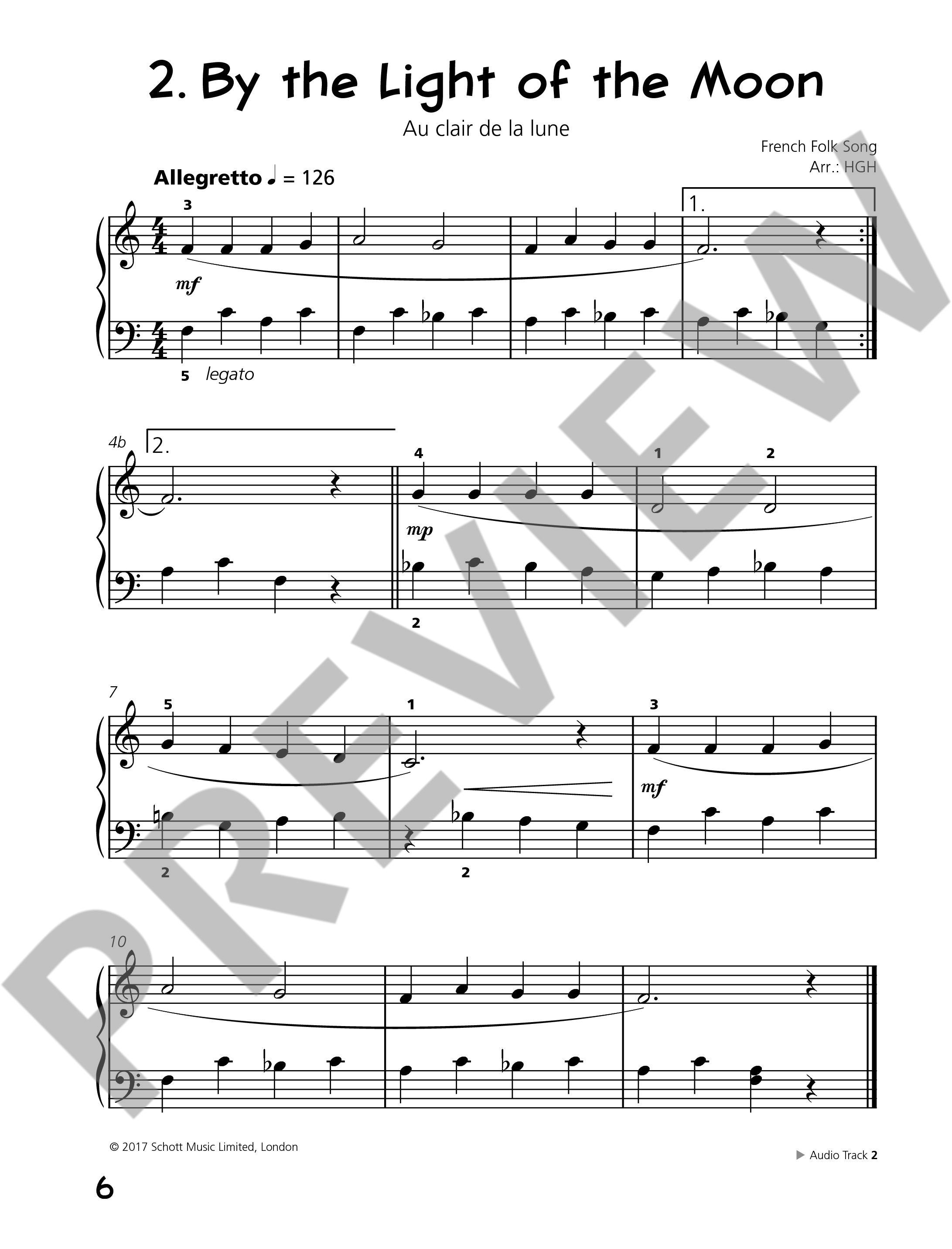 Beispielseite 3 zu Piano junior - Performance Book vol.3 for piano (en) score