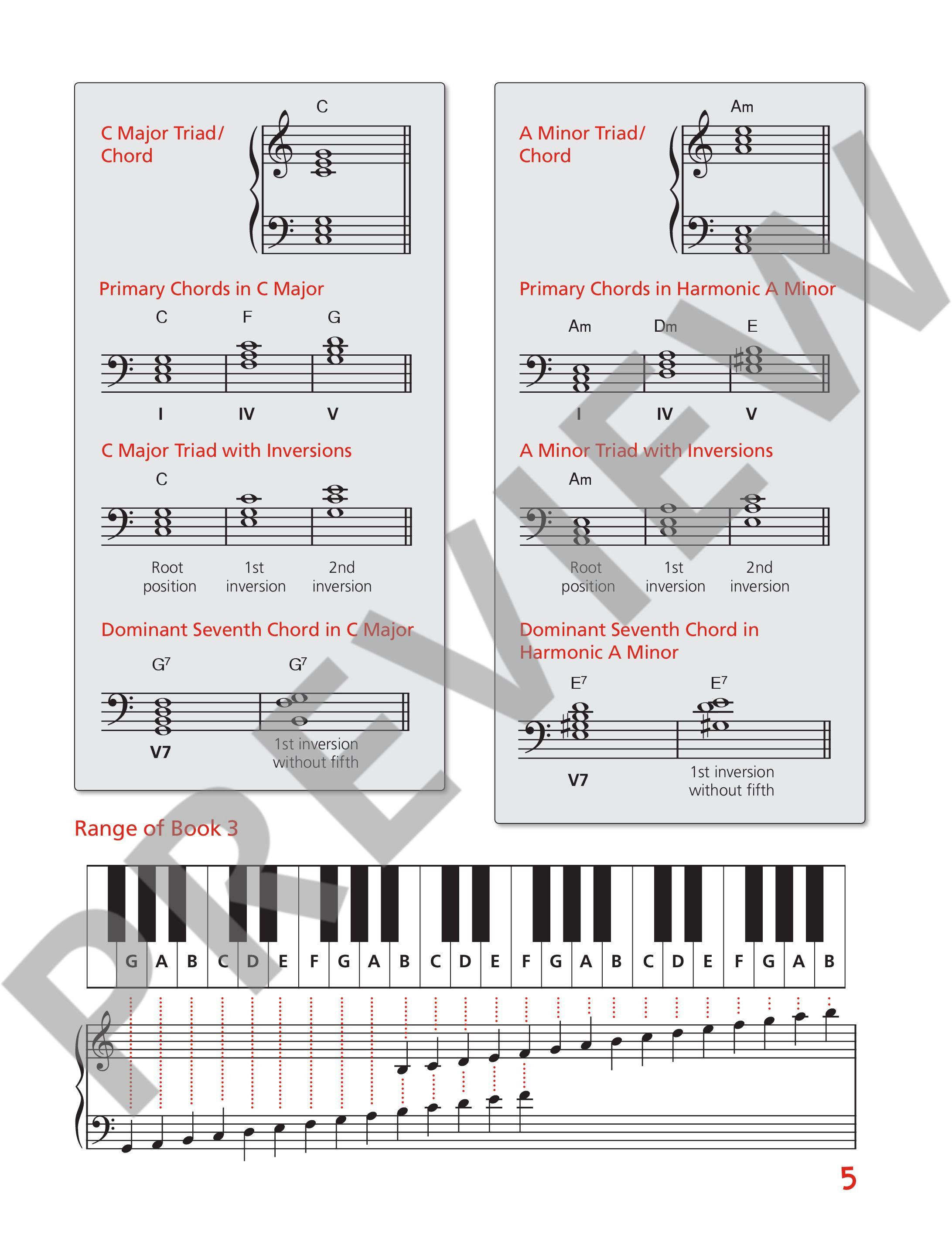 Beispielseite 2 zu Piano junior - Theory Book vol.3 for piano (en) score