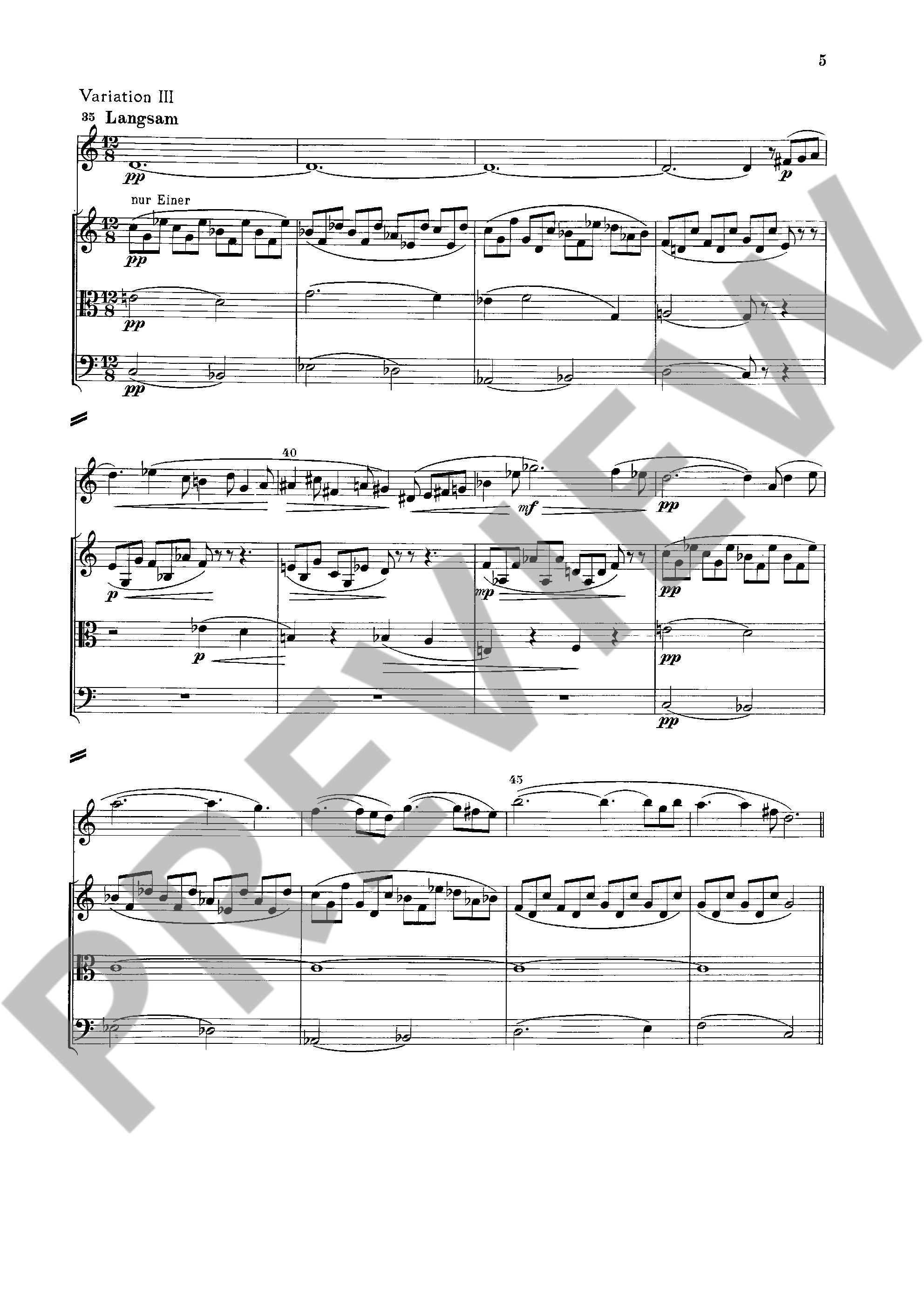 Beispielseite 3 zu Pl�ner Musiktag f�r Klarinette und Streicher Partitur