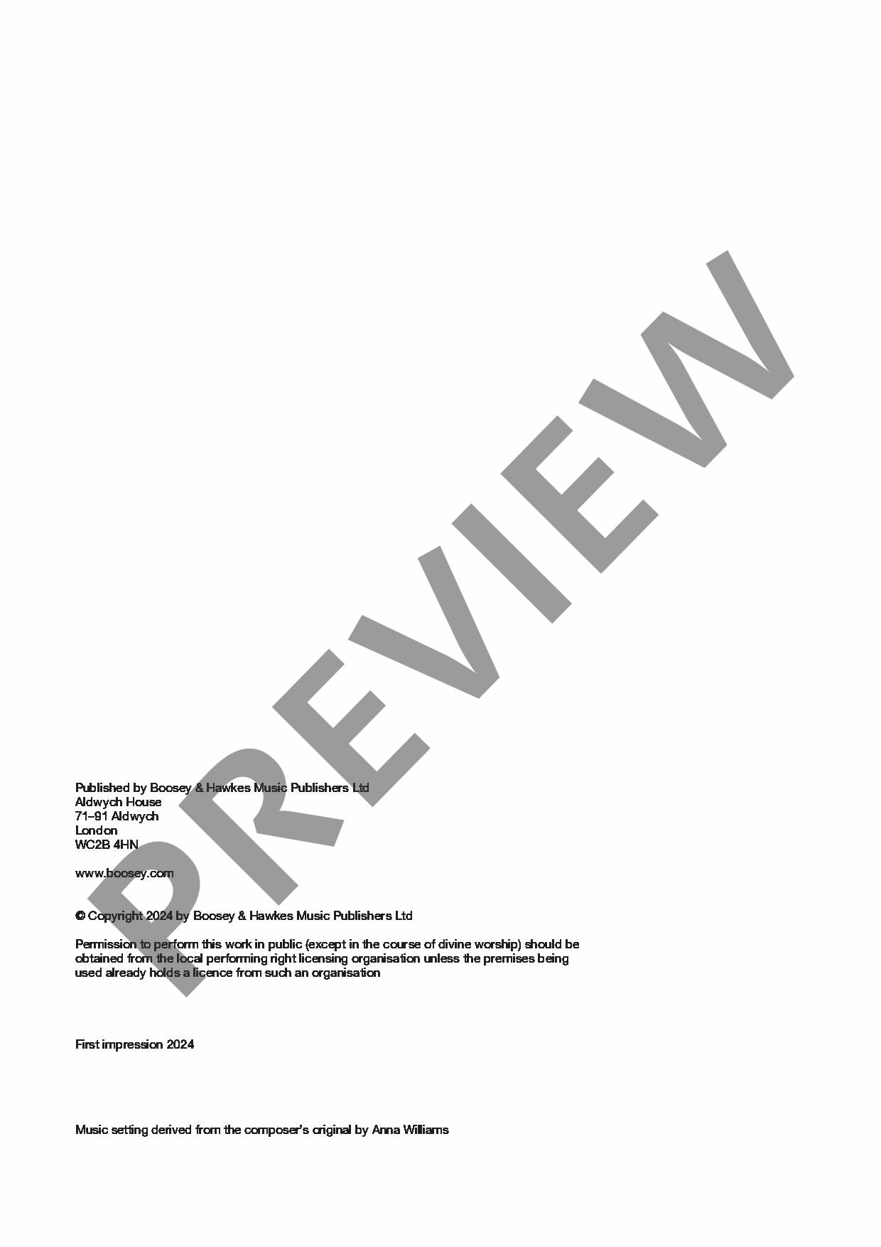 Beispielseite 2 zu Requiem for solo mezzo-soprano, mixed choir and organ score (la)