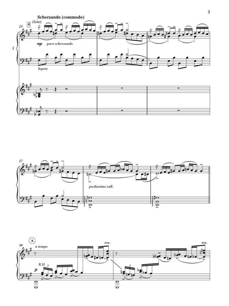 Beispielseite 5 zu Rhapsody in Blue for 2 pianos for 4 hands 2 scores