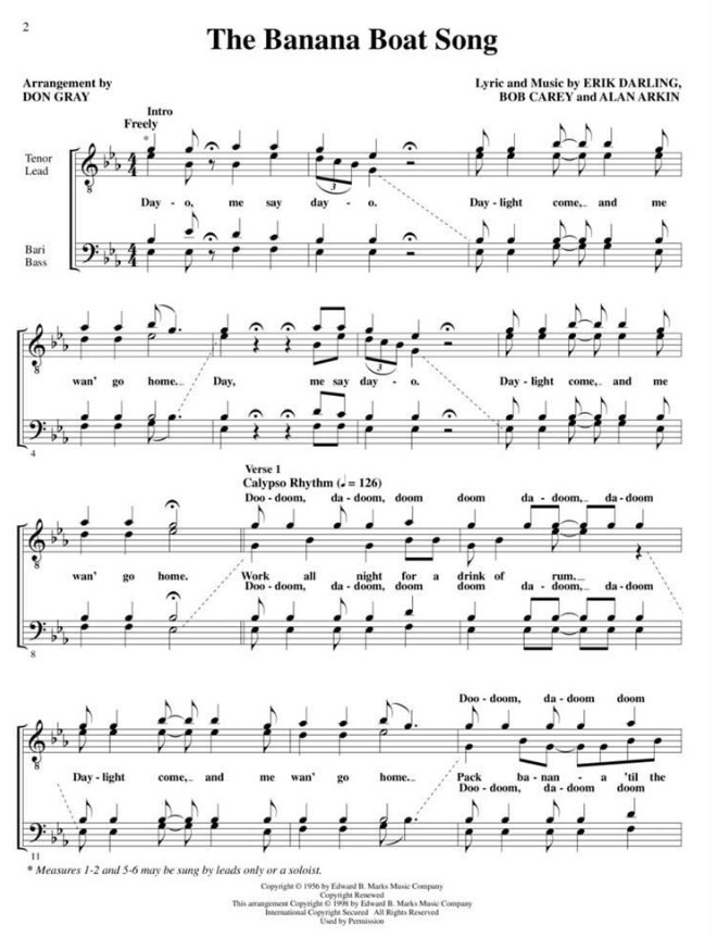 Beispielseite 1 zu Rock in Harmony (+CD) for male chorus a cappella score