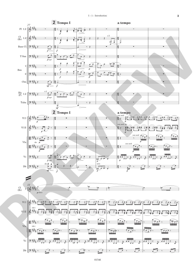 Beispielseite 10 zu Romeo and Juliet op. 64  for orchestra study score