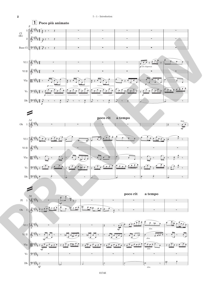 Beispielseite 9 zu Romeo and Juliet op. 64  for orchestra study score