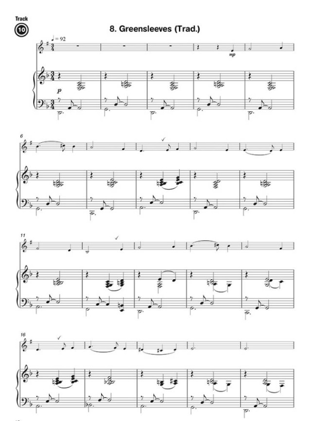 Beispielseite 1 zu Skilful Solos (+Online-Audio) for Bb trumpet / cornet / flugel horn and piano