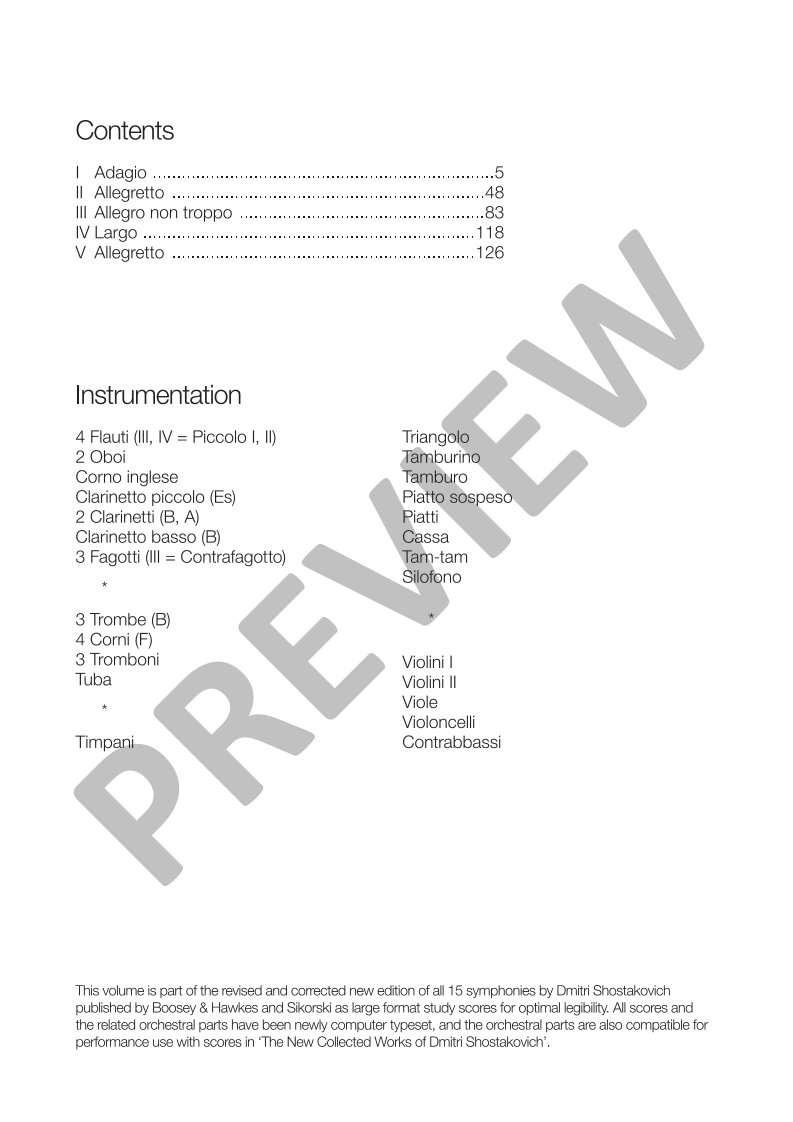 Beispielseite 3 zu Symphony in c minor No. 8 op. 65 for orchestra study score