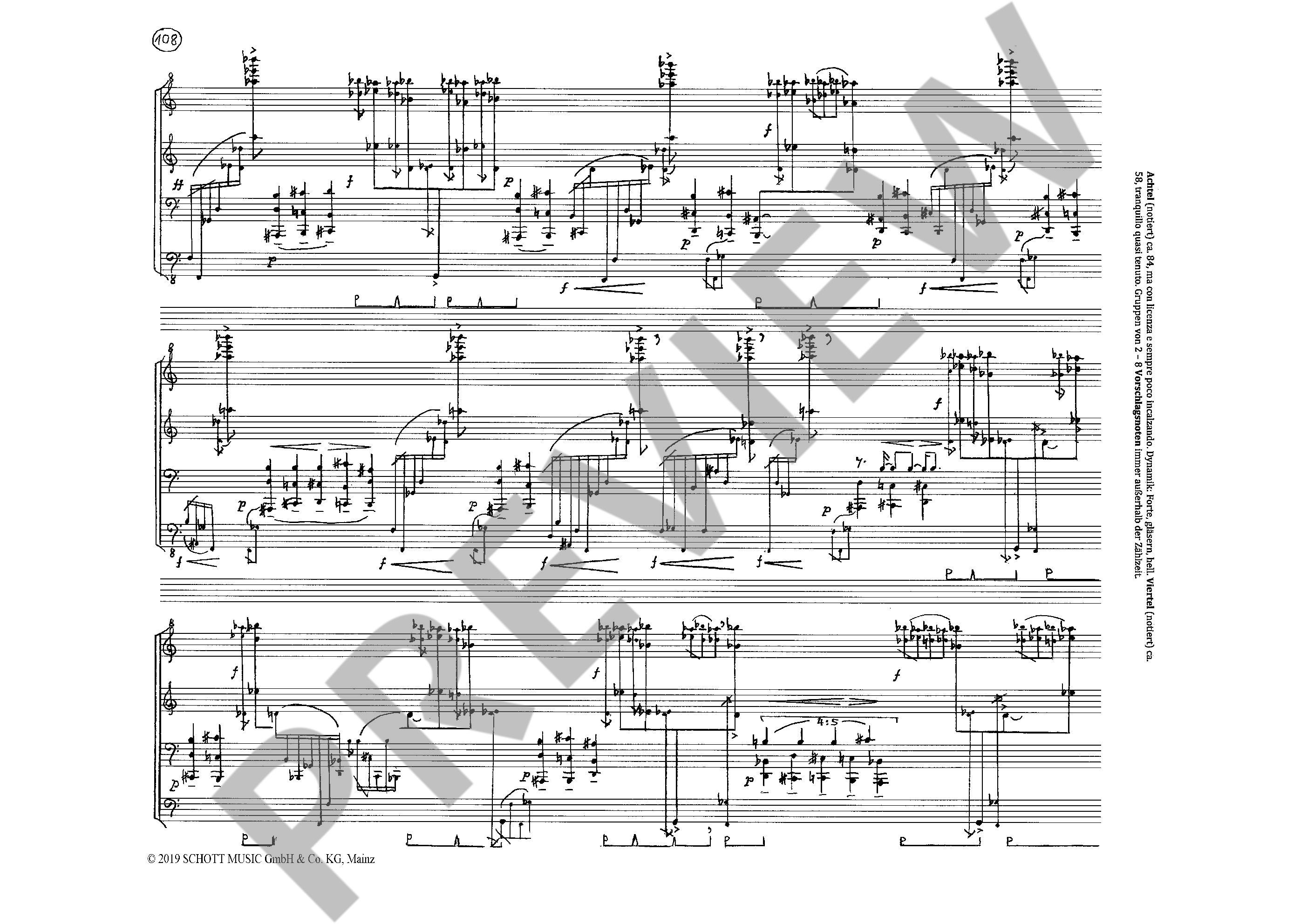 Beispielseite 1 zu Tagebuch f�r Klavier f�r Klavier
