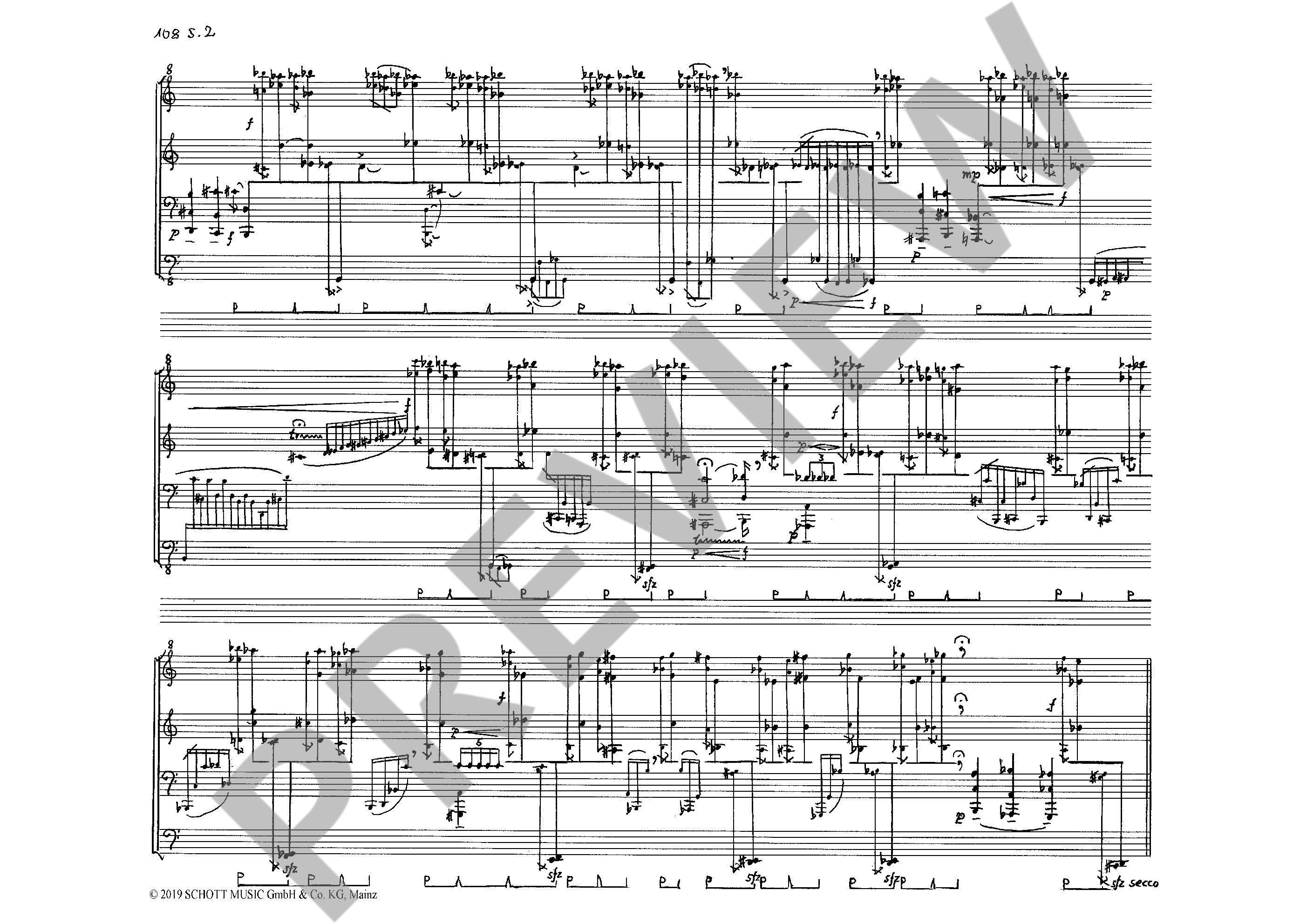 Beispielseite 2 zu Tagebuch f�r Klavier f�r Klavier