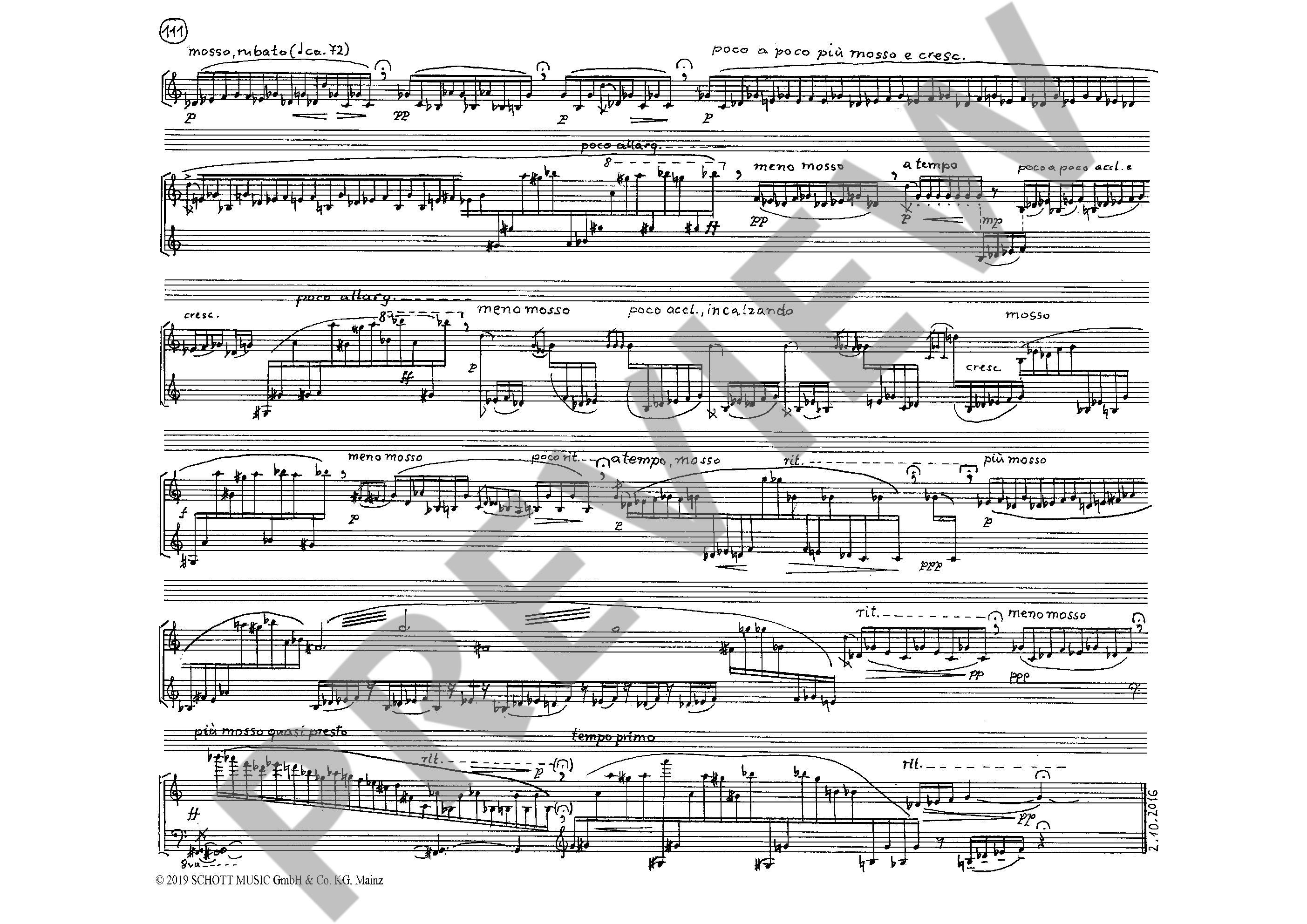 Beispielseite 3 zu Tagebuch f�r Klavier f�r Klavier