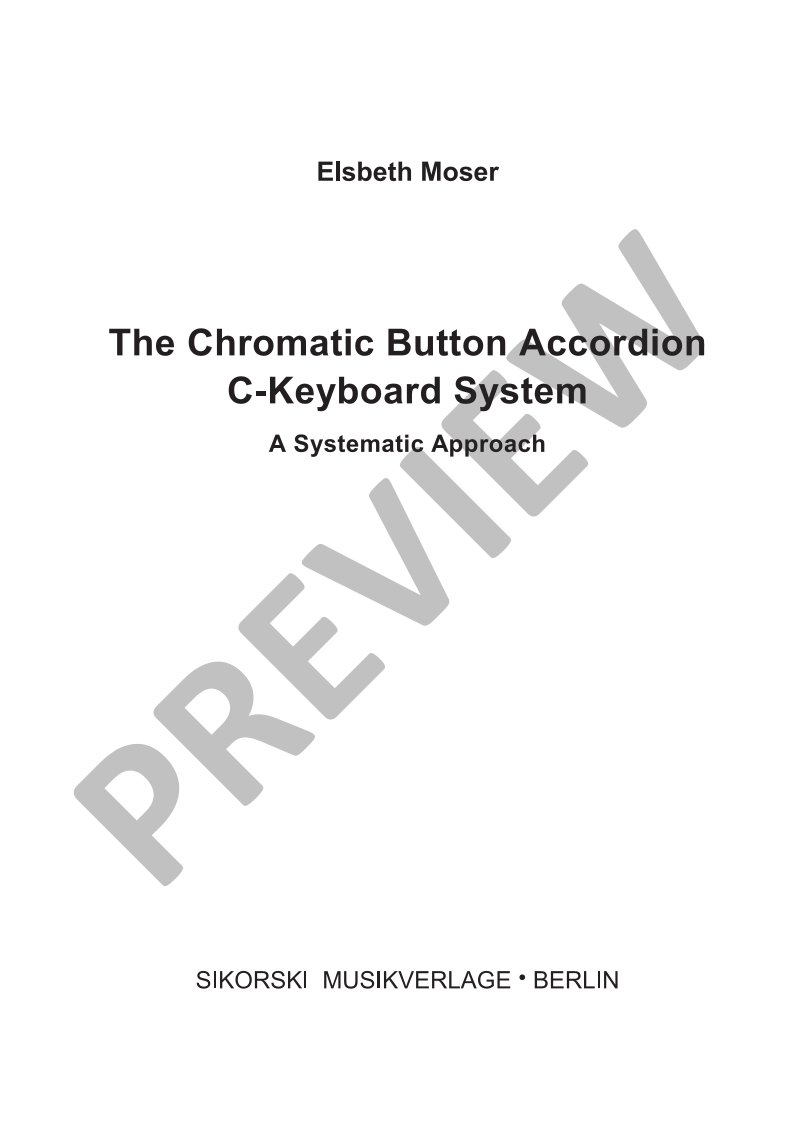 Beispielseite 1 zu The Chromatic Button Accordion for accordion