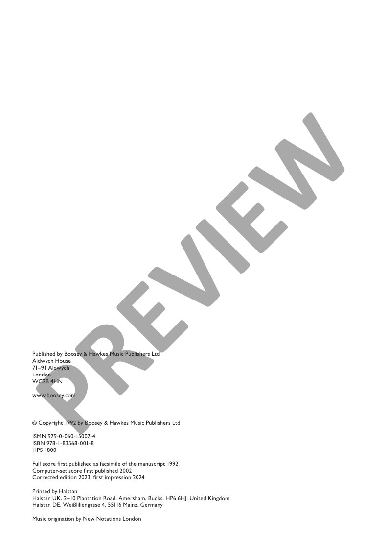 Beispielseite 1 zu The Confession of Isobel Gowdie for orchestra study score