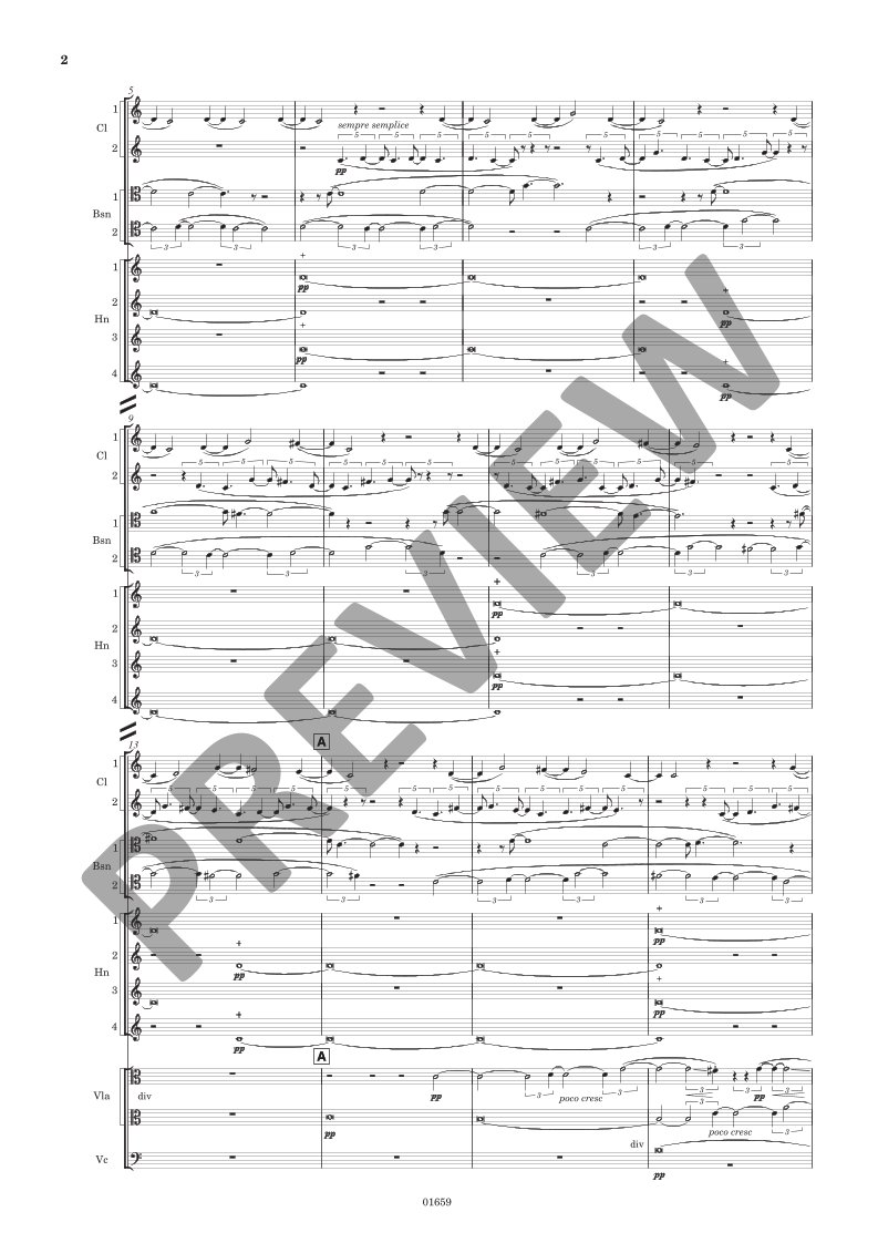 Beispielseite 7 zu The Confession of Isobel Gowdie for orchestra study score