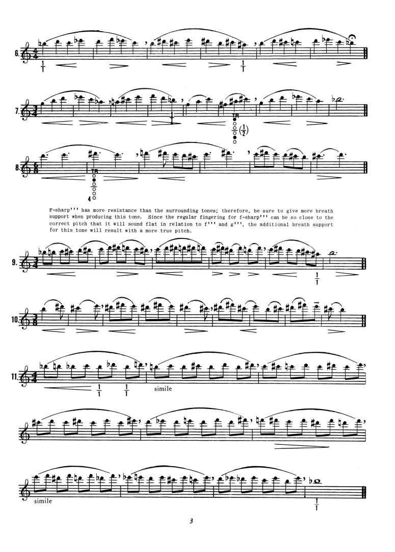 Beispielseite 2 zu The Development Of The Altissimo Register For Clarinet