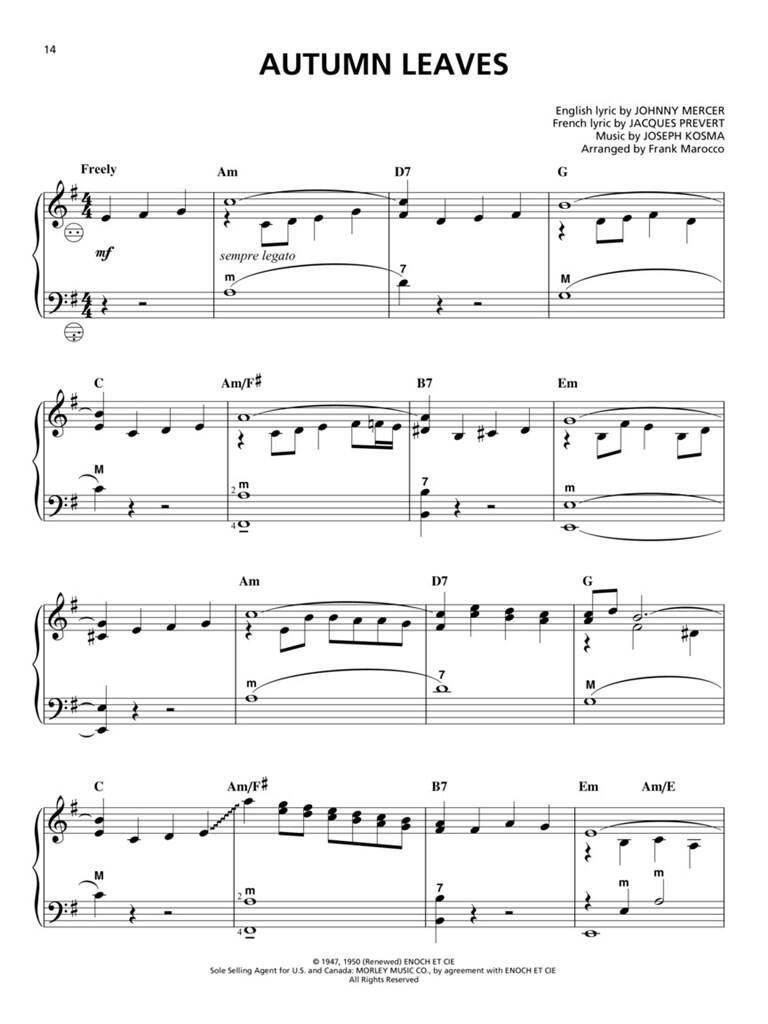 Beispielseite 2 zu The Frank Marocco Accordion Songbook (+Online-Audio) for accordion