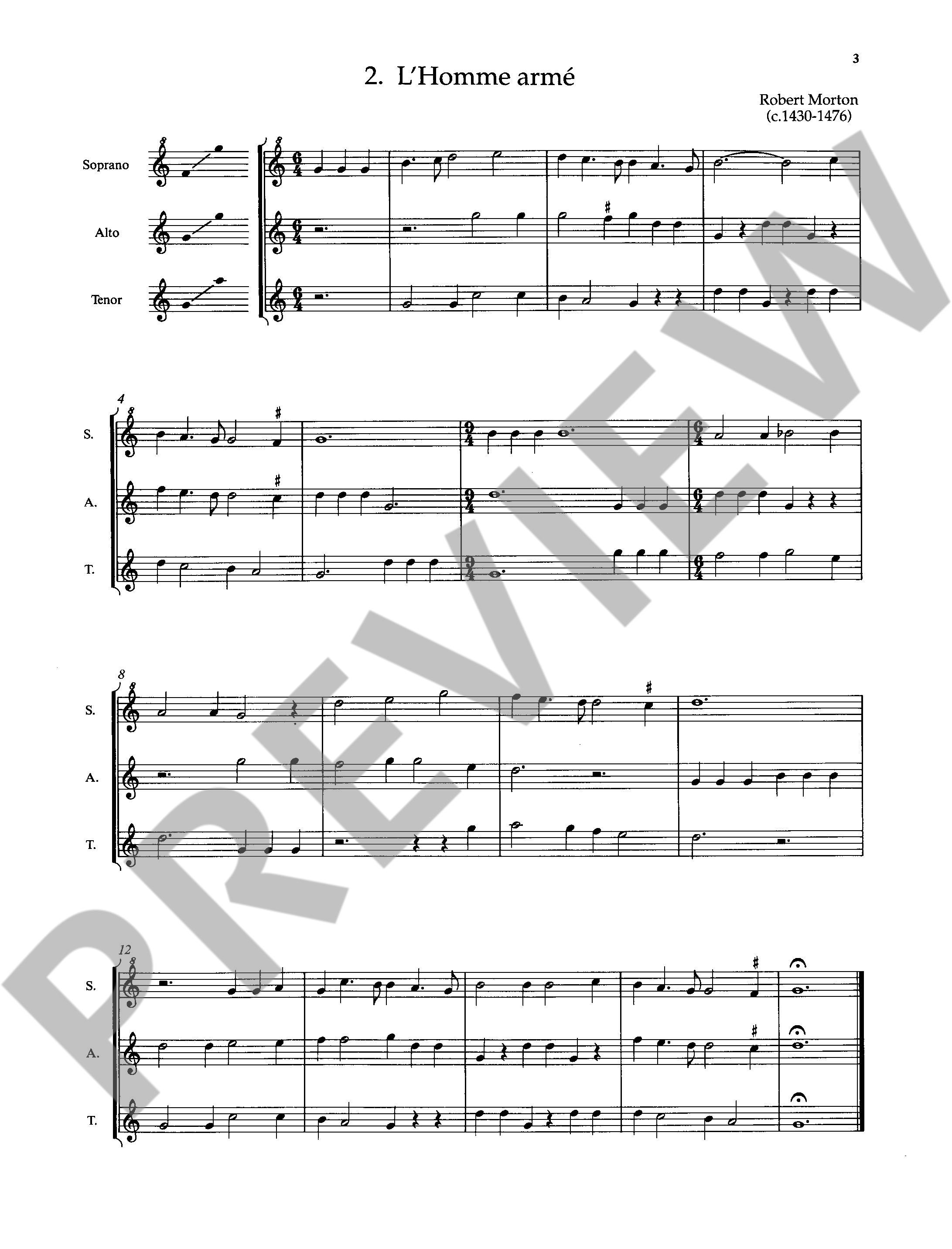Beispielseite 2 zu The Schott Recorder Consort Anthology vol.1