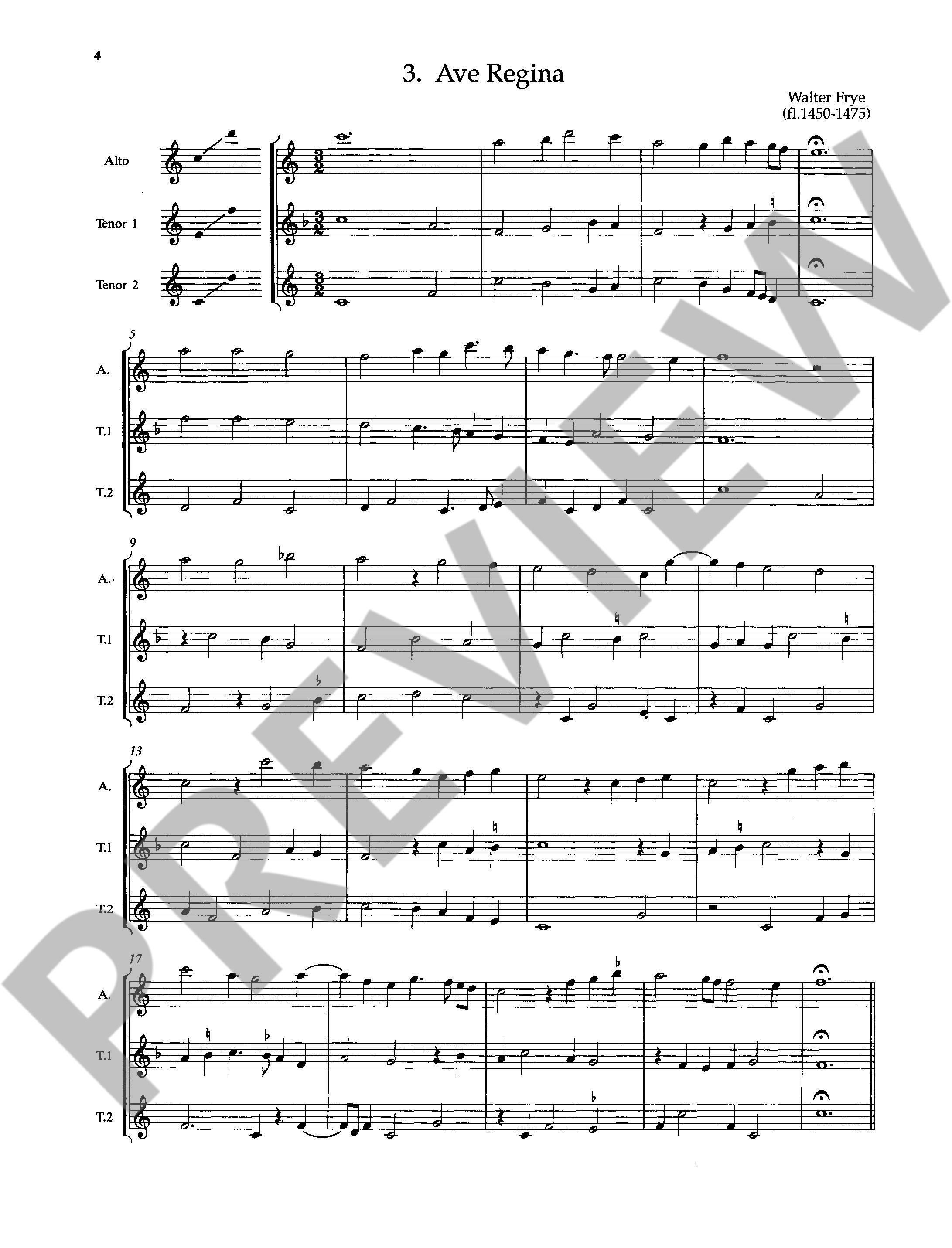 Beispielseite 3 zu The Schott Recorder Consort Anthology vol.1