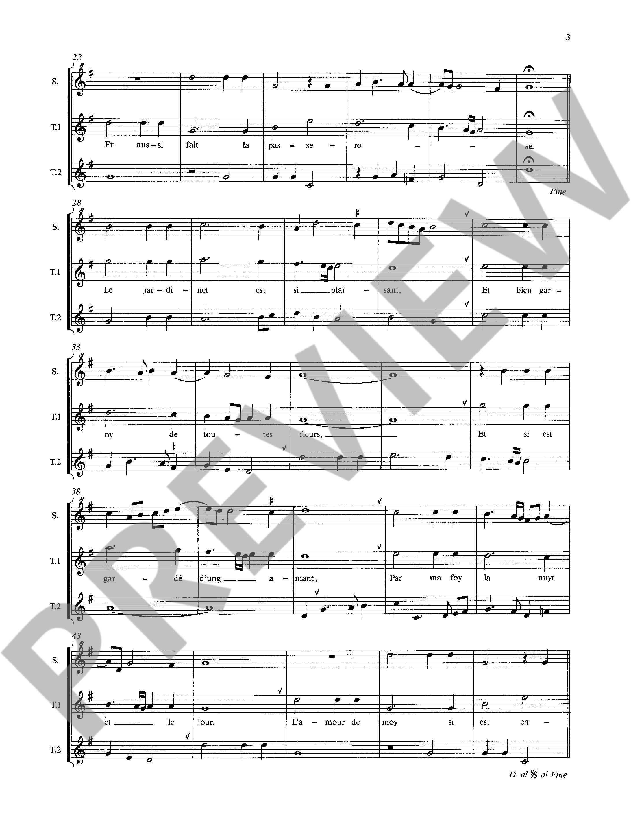 Beispielseite 3 zu The Schott Recorder Consort Anthology vol.2 