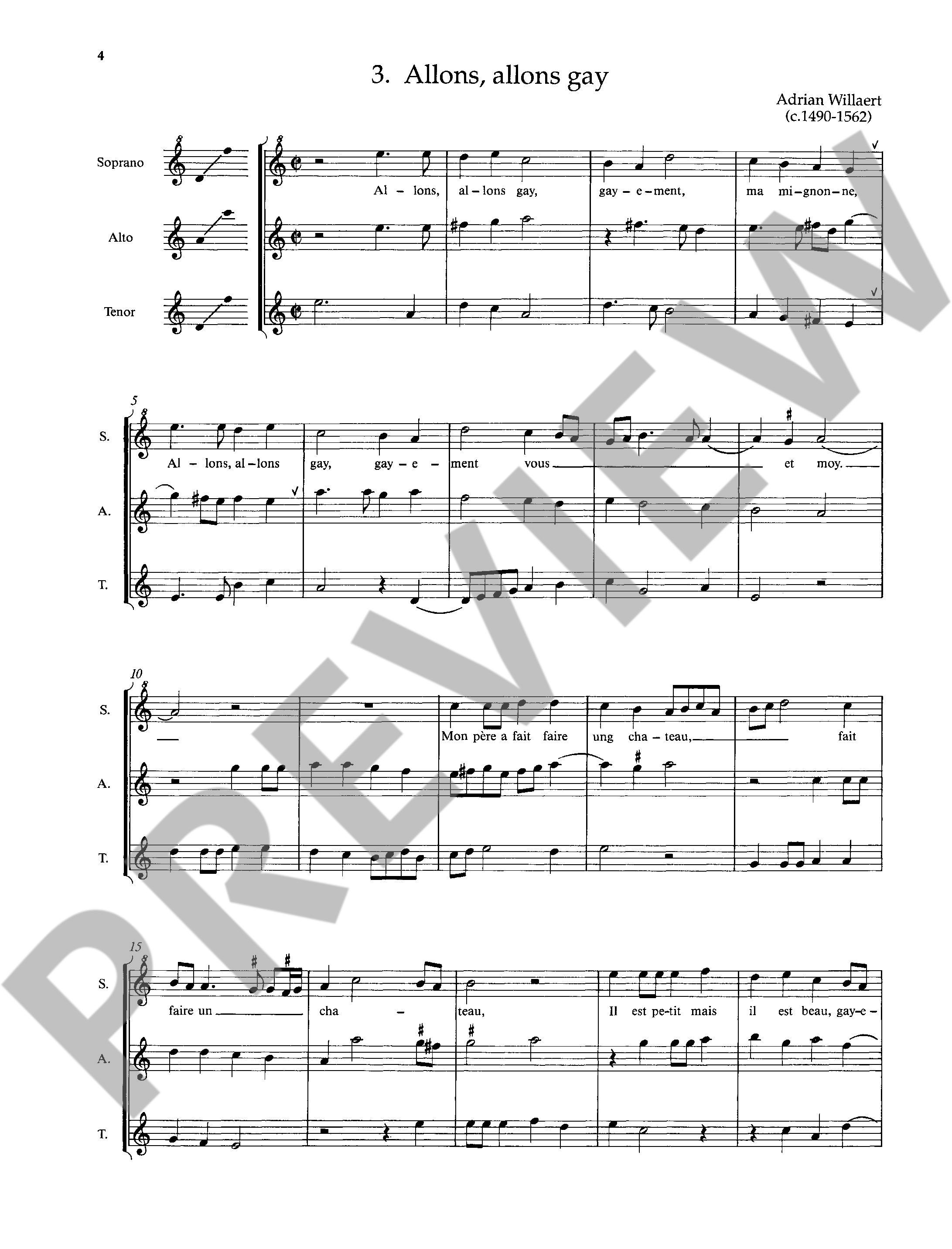 Beispielseite 4 zu The Schott Recorder Consort Anthology vol.2 