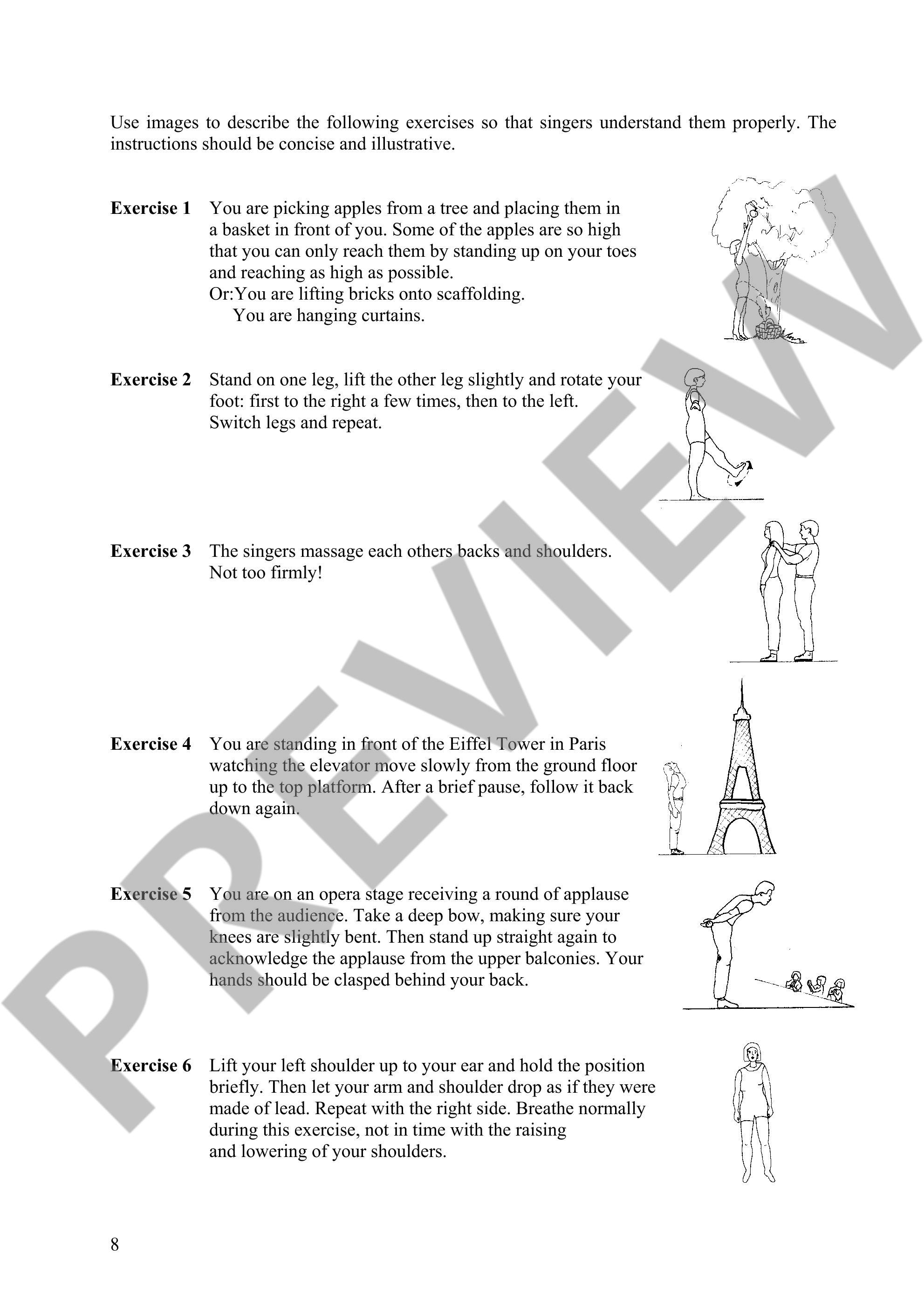 Beispielseite 2 zu Vocal Warm-ups 200 Einsing�bungen f�r Ch�re und Solisten