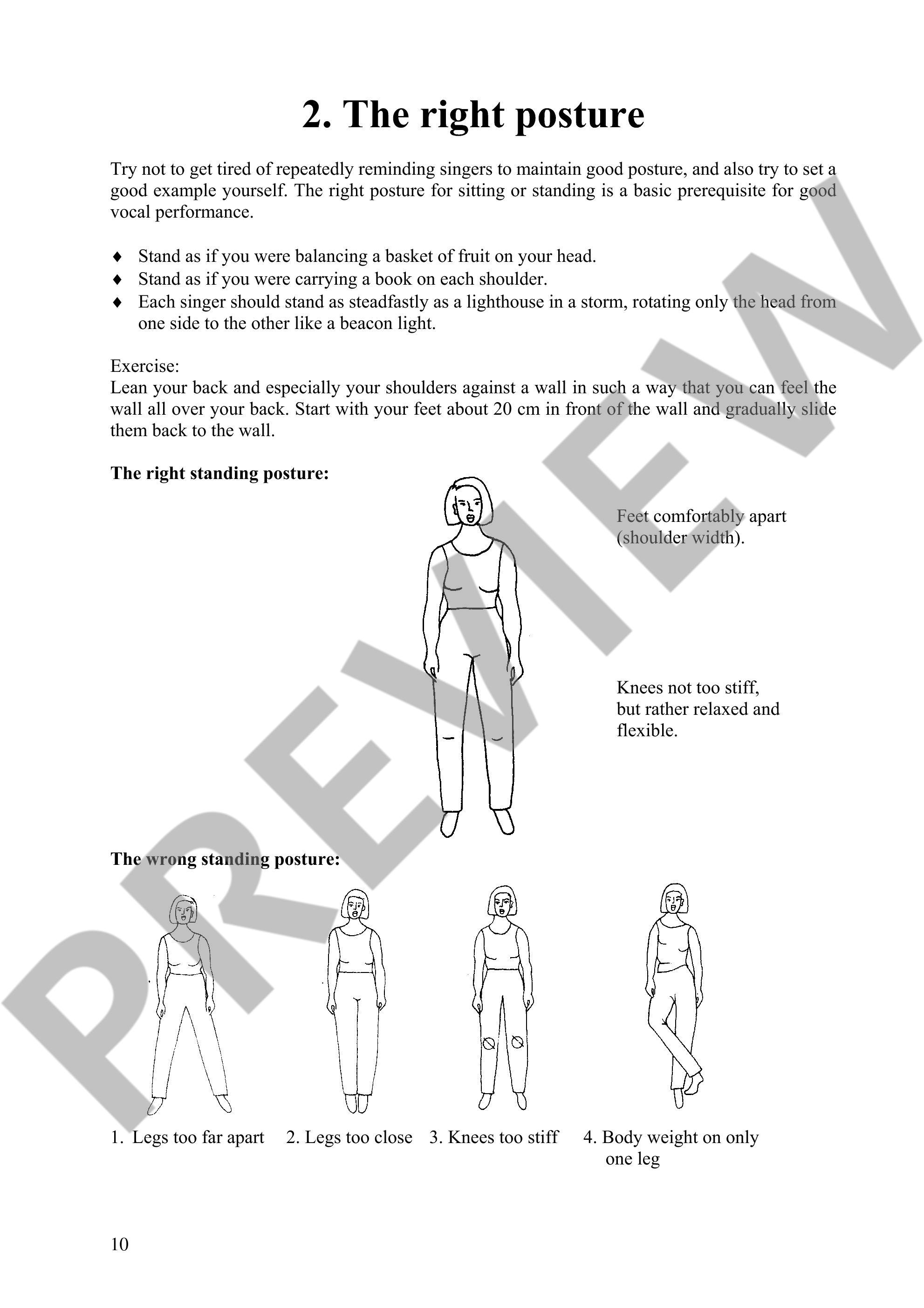 Beispielseite 4 zu Vocal Warm-ups 200 Einsing�bungen f�r Ch�re und Solisten
