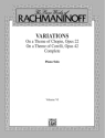 Variations on a Theme of Chopin op.22 and Variations on a Theme of Corelli op.42 for piano