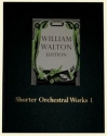 William Walton Edition vol.17 shorter orchestral works vol.1 full score (cloth)