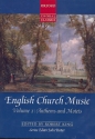 English Church Music vol.1 - Anthems and Motets for mixed chorus and organ score