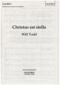 Christus est stella for mixed chorus a cappella score