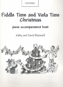 Fiddle Time Christmas and Viola Time Christmas  piano accompaniment
