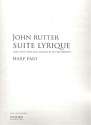 Suite lyrique for harp and strings harp part