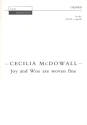 Joy and Woe are woven fine for mixed chorus a cappella score