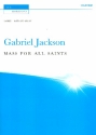 Mass for all Saints for mixed chorus and organ score