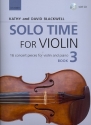Solo Time vol.3 (+CD) for violin and piano